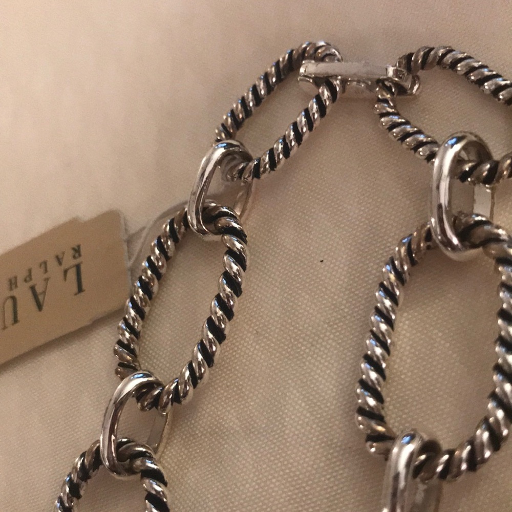 NWT. Ralph Lauren silver necklace - Picture 2 of 4
